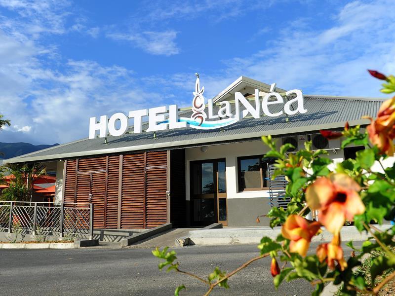 La Nea Hotell Koné Exteriör bild